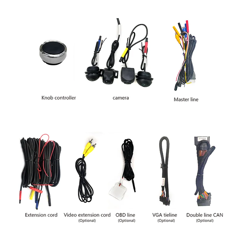 T5 2D 3D Universal Rear Camera With Moving Guideline Backup Reverse Camera For Vehicles Car Reversing Aid System