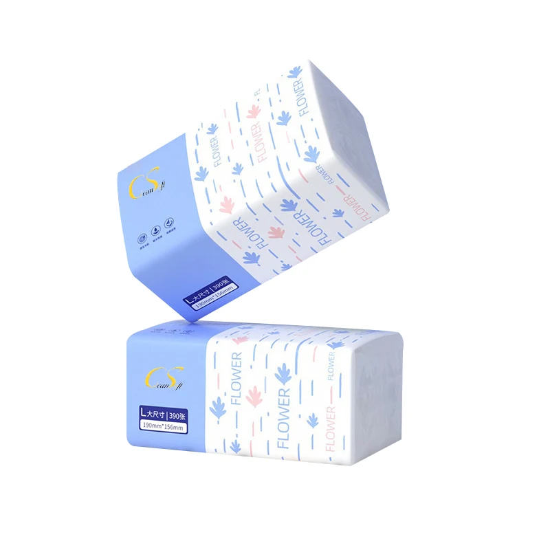 Tissue Facial Thick Disposable Printed Wood Pulp 2ply 3ply Soft Pack Facial Tissue Paper