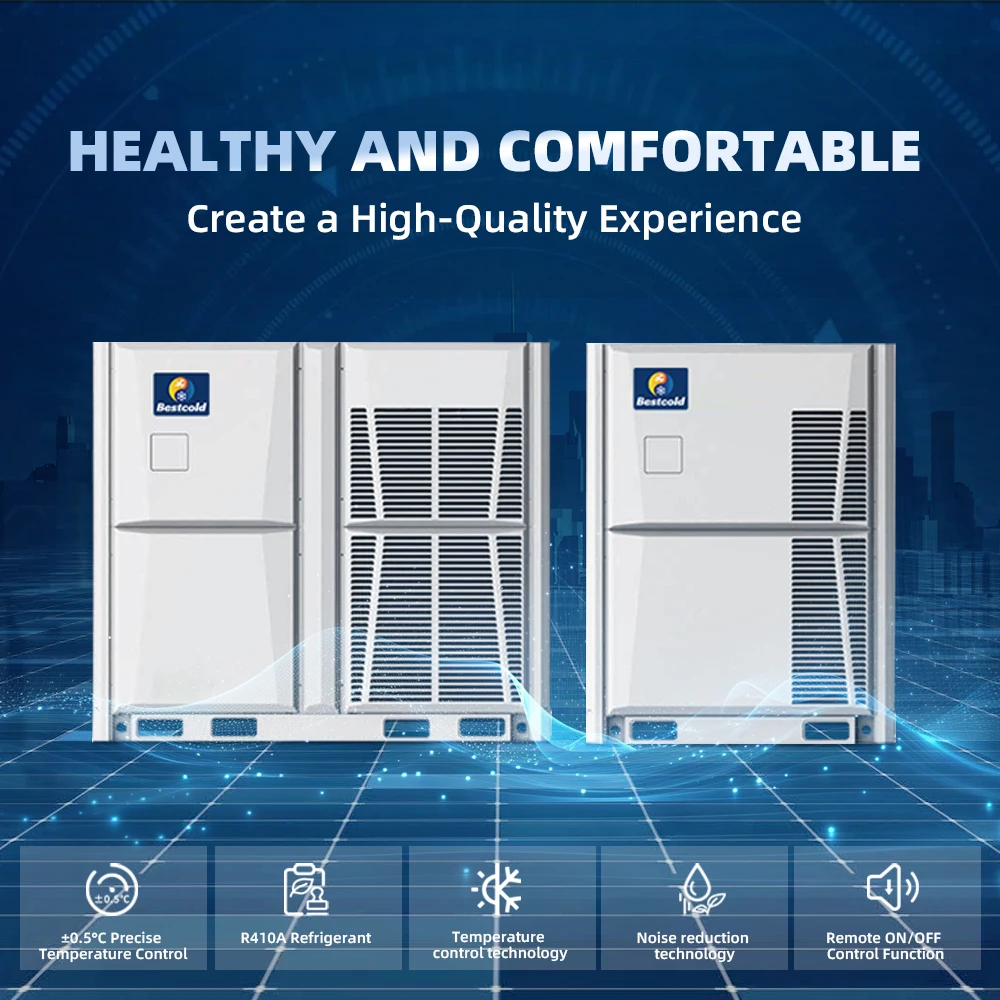 Quiet Operation 70KW VRF System Central Air Conditioner for Hotels and Offices HVAC Solution Air Conditioning