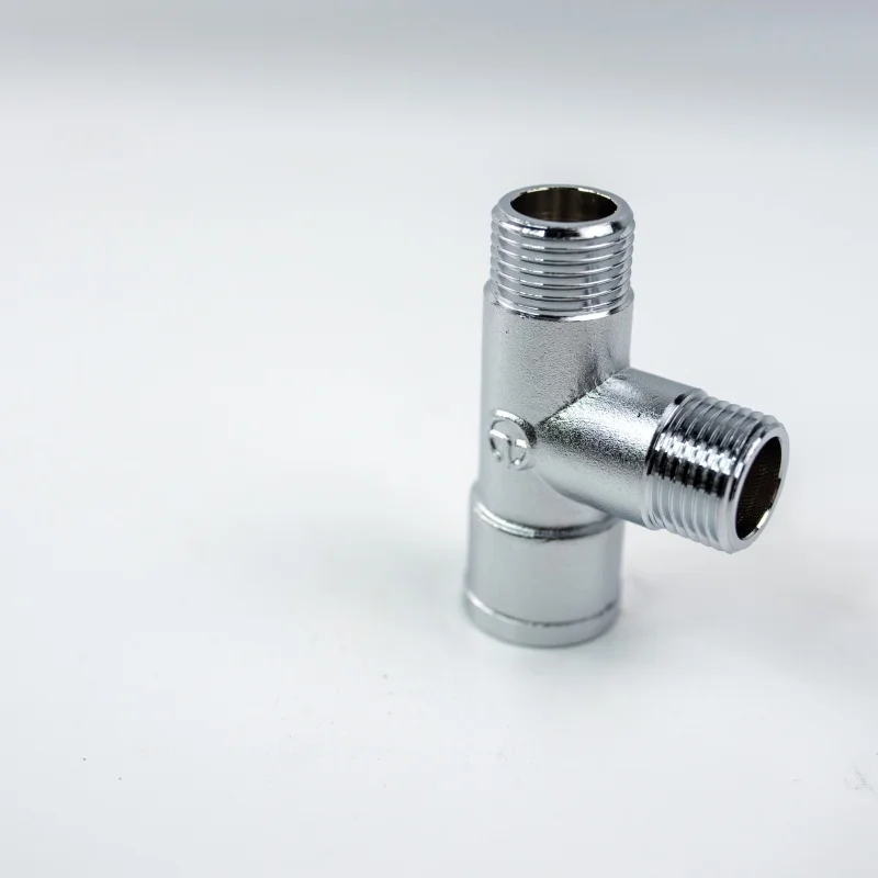 Fitting 3 way Female Connector for stainless flexible plumbing hose