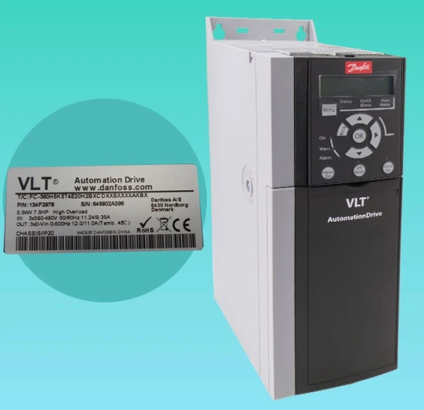 FC-202P37KT4E21H1XGCXXXSXXXXANBXCXXXXDX 137G9278 Frequency converter VLT AQUA Drive FC-202 37KW  50 HP 3P Three phase