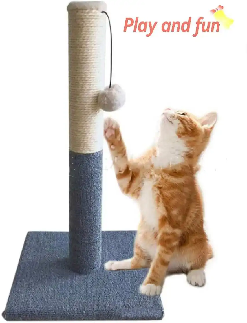 Factory wholesale best-selling durable sisal cat scratch pole climbing frame