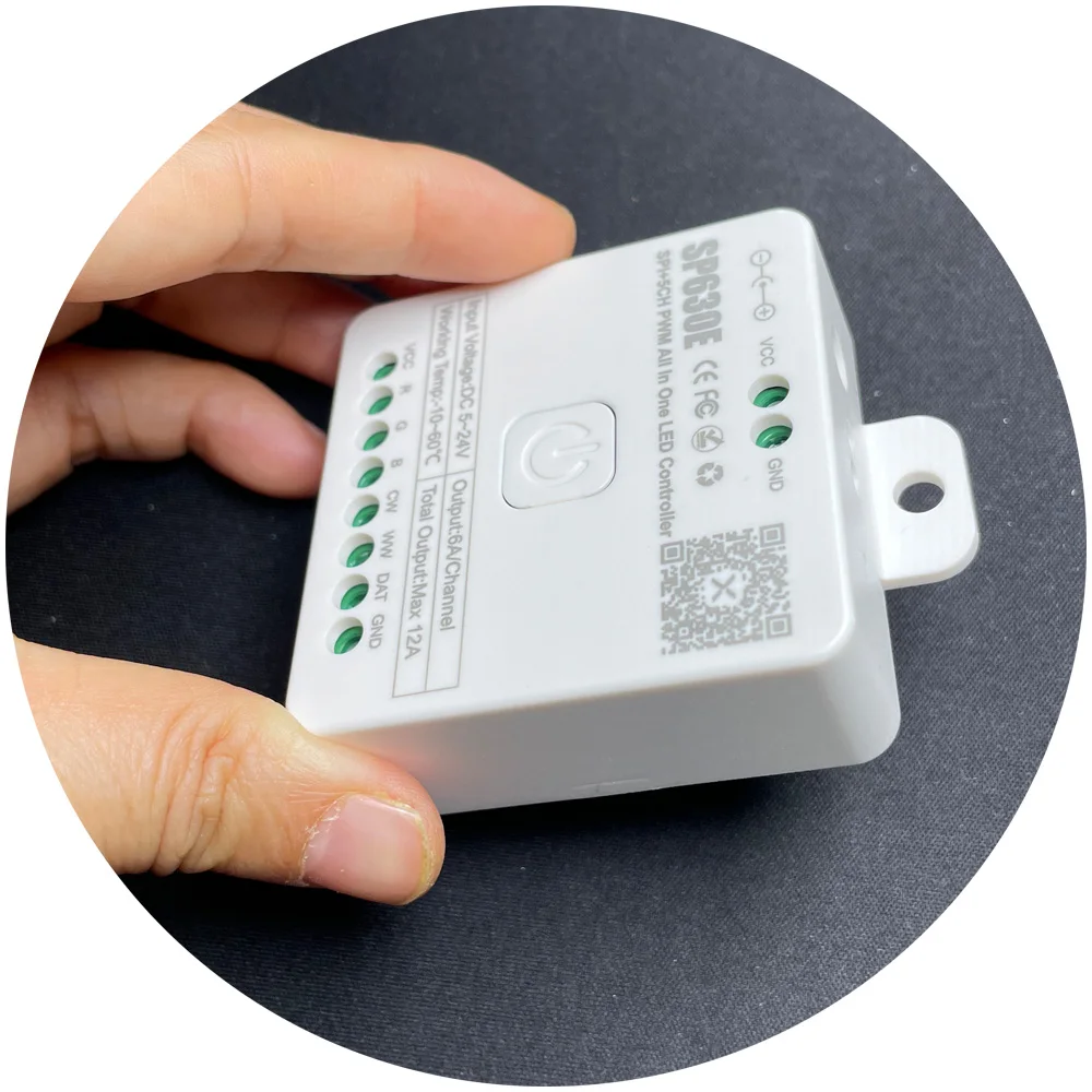 SP630E SPI 5CH PWM все в одном светодиодный контроллер DC12-24V 2 4 г RGB RGBW пиксели Светодиодная лента WS2812B WS2811 RF пульт дистанционного управления