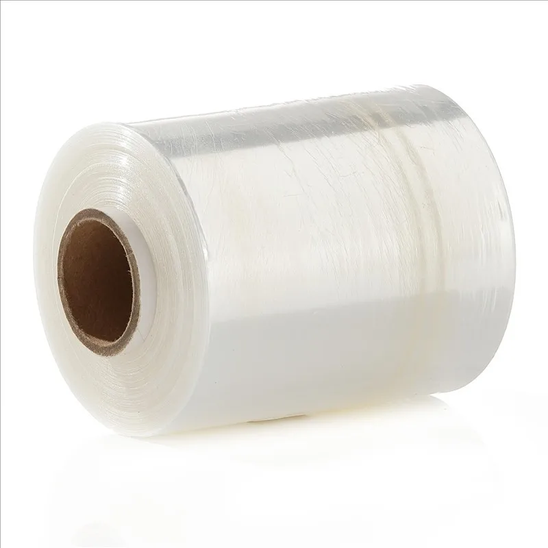 Takeout packing envelop fast food box sealing plastic wrap wrapped stretch edge PE packaging film transparent