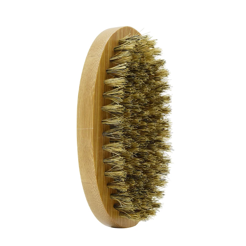 barber shop beard grooming kit with beard oil brush comb and scissor for home use