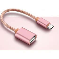 Durable Type-c Usb Cable for Mobile Phone Usb Cable with OTG type c Adapter Cable