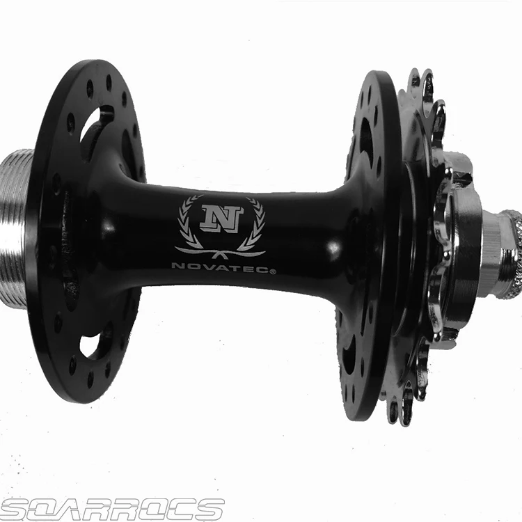  SoarRocs NovatecA165/A166 шоссейный велосипед фиксированная шестерня сплав CNC 17 Зубцов J-образный крюк трековая колесная ступица 20h 24h 32h трековые велосипедные