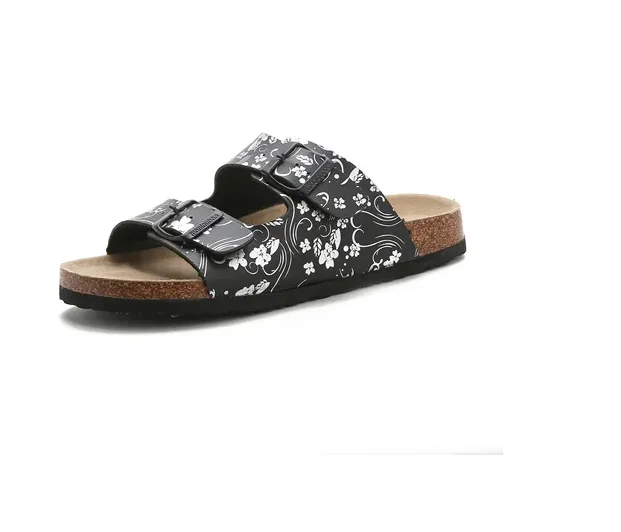 New Children Fashion Cork Slippers Summer High Quality Printing Kids Slippers for Boys Girls Soft Comfortable Beach Slipper