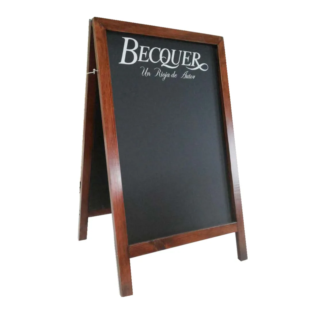 A Framed Magnetic Blackboard Sign Sidewalk Chalkboard Sandwich Board Chalk Board Free Standing Sign