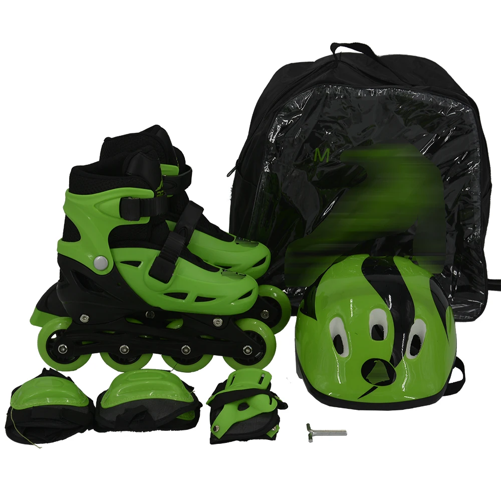 GOSOME 2024 HOT professional flashing inline skates and skate shoes and roller skates set for kids