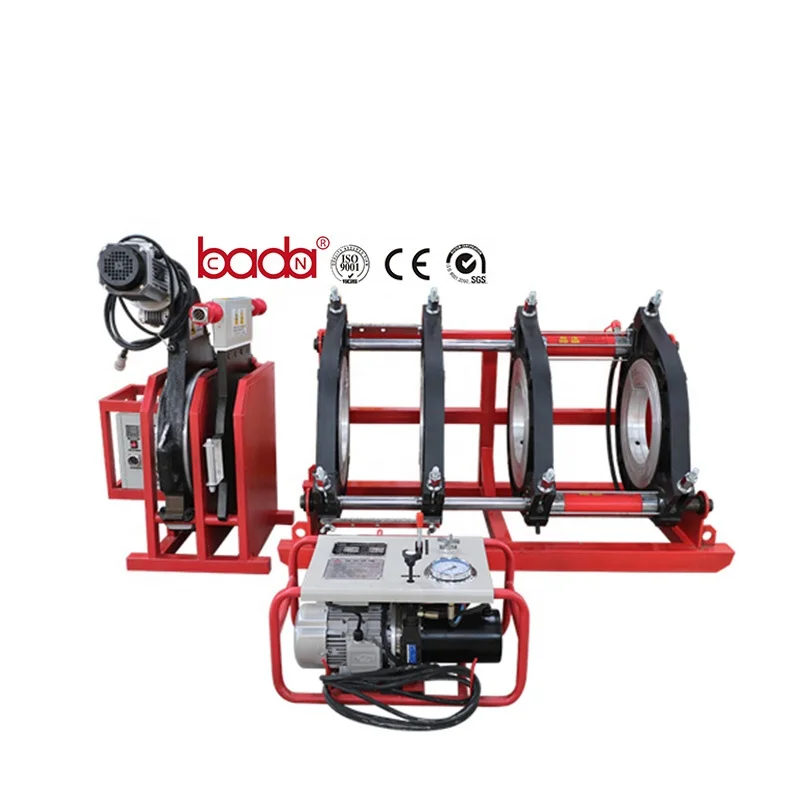 Hydraulic Thermofusion Jointing polyfusion butt fusion 315 mm to 500 mm hdpe pipe 200 mm welding machine for 335m