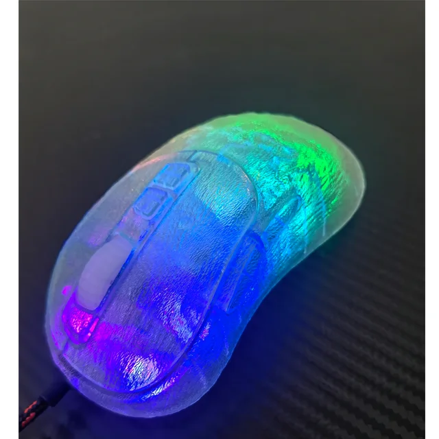 SATE-2022 new mold 8D  Mechanical Computer Growing Led Rgb Pc Wired Gamer Gaming Mouse For Game GM-X3