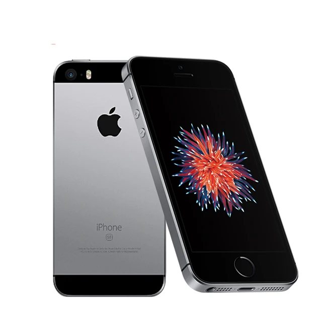 Оригинальный разблокированный двухъядерный 4G LTE смартфон для iPhone SE с отпечатком пальца 2 Гб ОЗУ 16/64 ПЗУ мобильный телефон Touch
