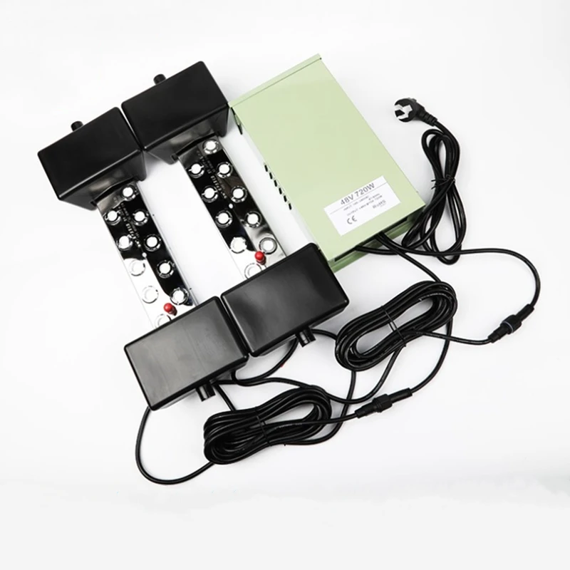 10 Head Ultrasonic Mist Maker Fogger 250W 5KG/H Mist Maker Fogger Air Humidifier w/Transformer Accessories for Industrial Scenic