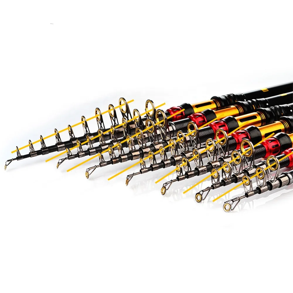 Newbility 1.5m-3.0m Length 0.4m-0.46m Closed Length Lightweight Telescopic Rod 24T High Carbon Fishing Rod