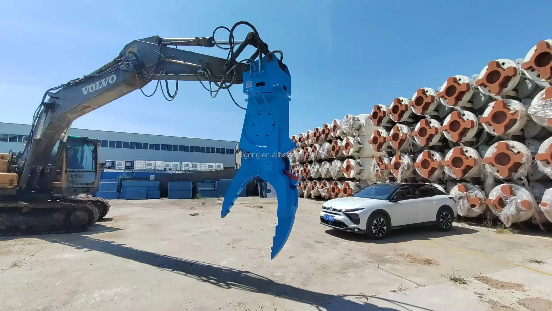 Hydraulic shear,demolition shears,eagle shear,car dismantling shear popular in Europe