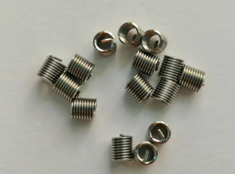 Wholesale Price M5*0.8*1.5D Standard Metric SS 304 Wire Thread Inserts