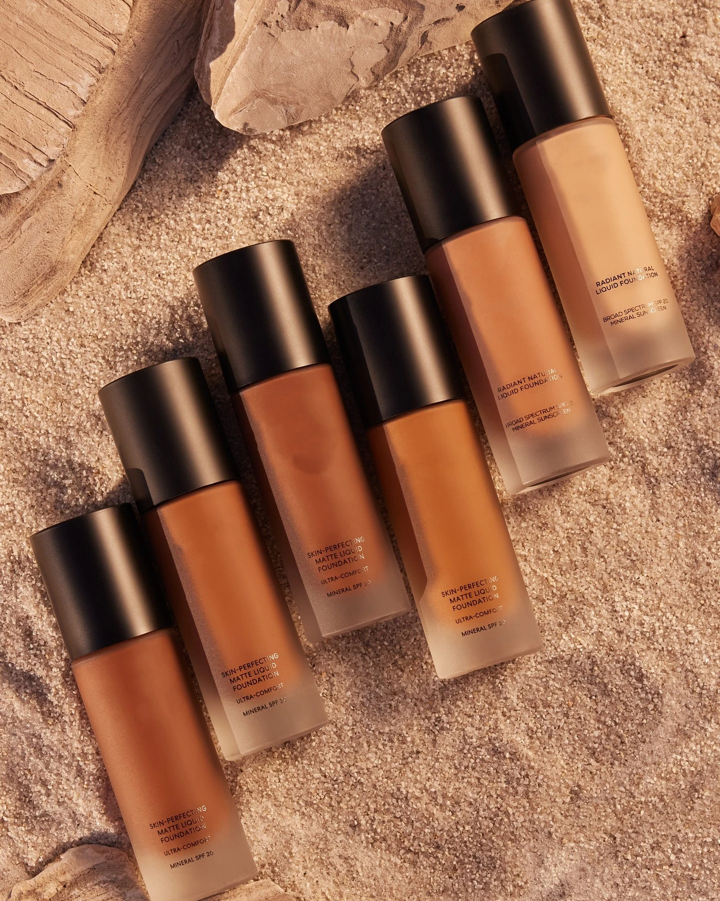 Vegan Foundation Natural Face Makeup Full Coverage Waterproof Long Lasting Liquid Private Label Matte Liquid Foundation