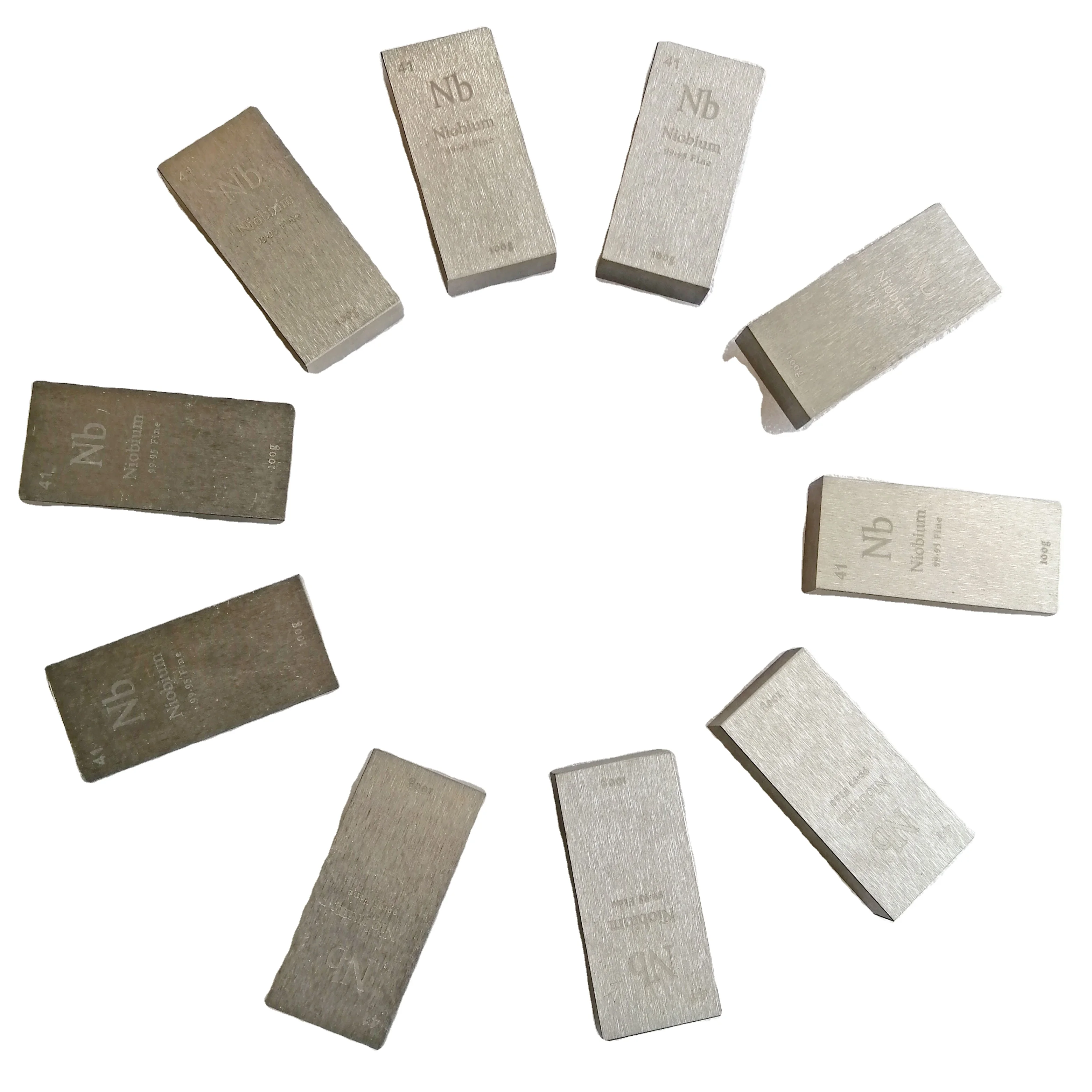 High melting point Nb1 Nb2 pure niobium alloy block for electric light source