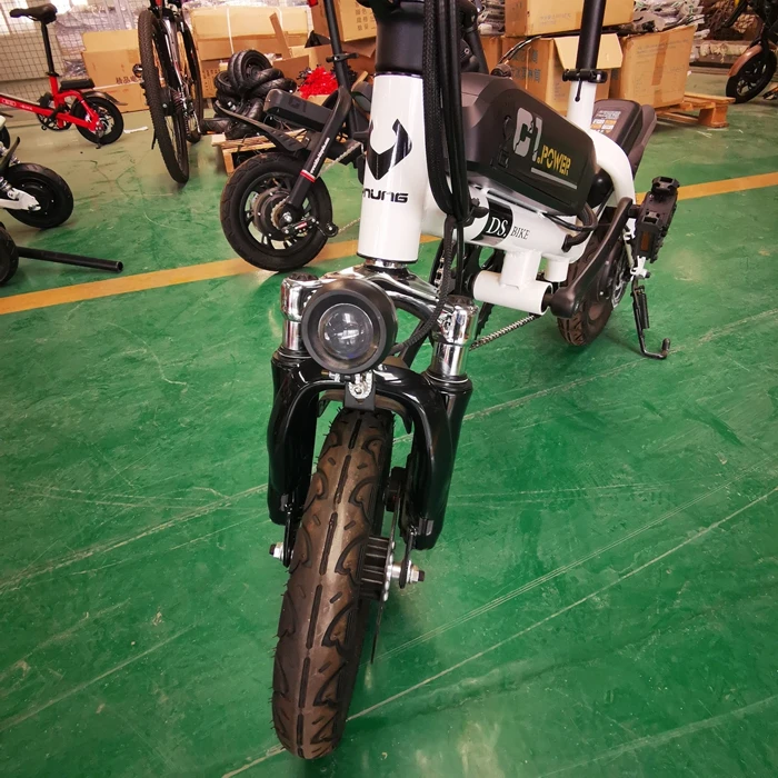 C1 Max hot selling high carbon steel hard front fork alloy Sitting stainless steel chain Tube folding eBike electric bike wheel