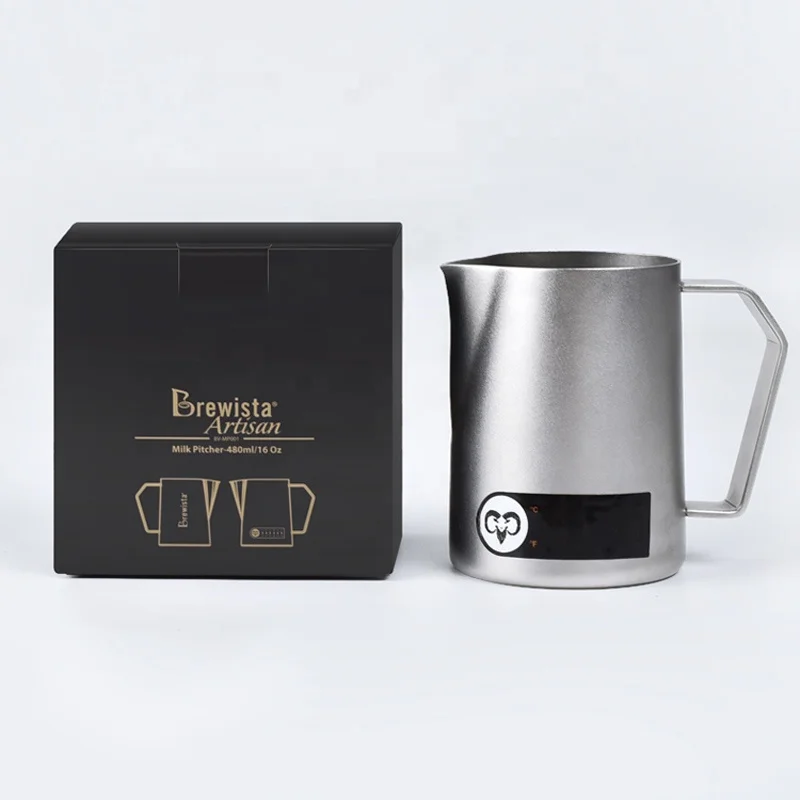 New Creative Milk Frother Pitcher Stainless Steel Mocha Latte Art Cup Jug Barista Coffee Frothing Cup Milk Pitcher