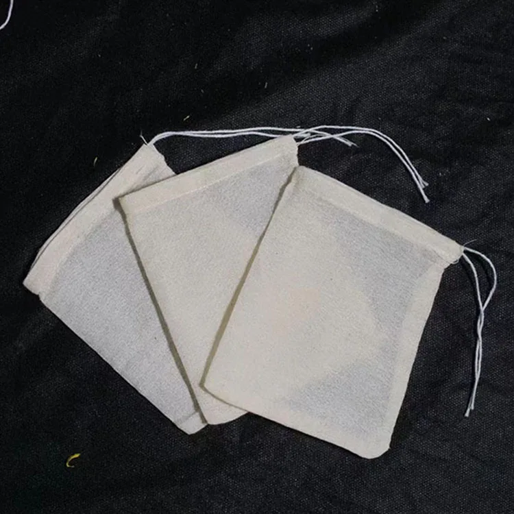 High Quality Environmentally Friendly Biodegradable PLA Corn Fiber Tea Filter Bag Empty Tea Bag
