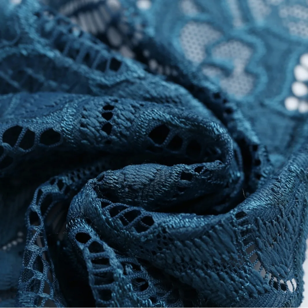 16.5cm wide elastic lace fabric mosquito net bed sheet curtain wedding dress brocade spandex embroidery lace accessories