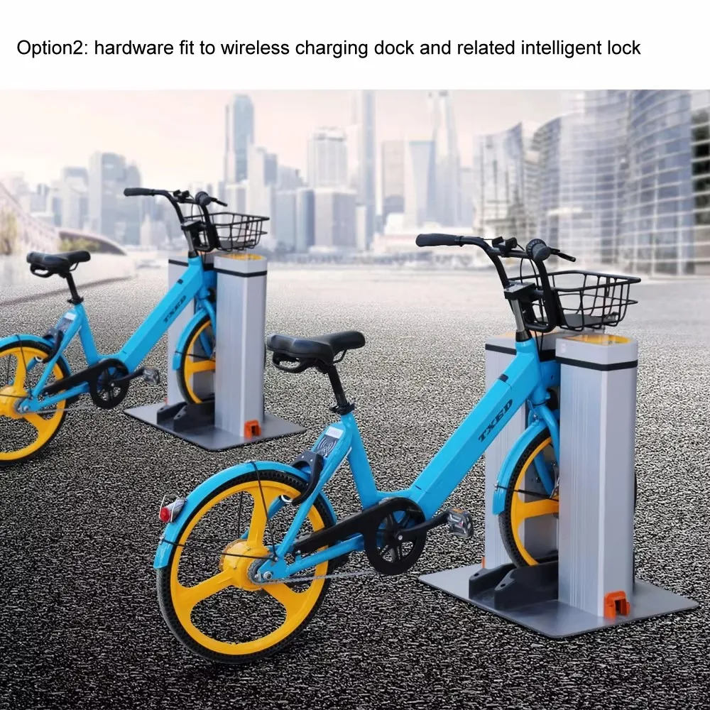 TXED 26 Inch Hidden Motor Electric Bike with Integrated Wheel Share Ebike