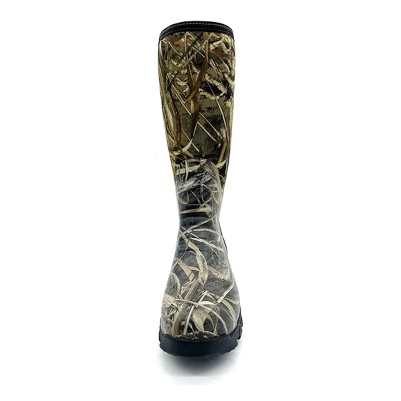 Лидер продаж 2021, удобные зимние охотничьи ботинки, камуфляжные мужские неопреновые резиновые ботинки