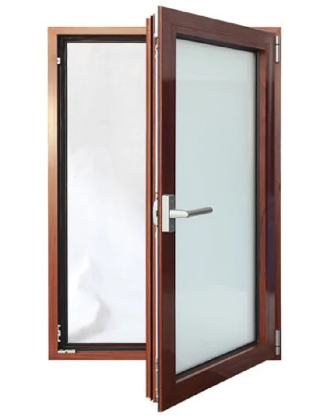 Customized  Black Aluminium Hurricane Bullet Proof Aluminum Frame Aluminum Casement Windows for House