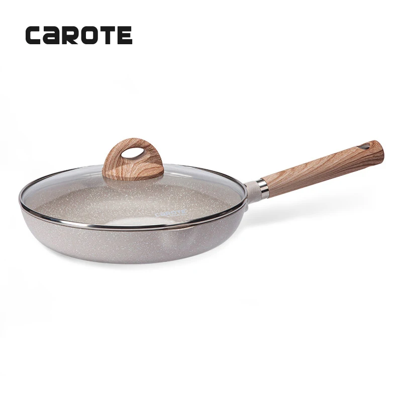  Хорошее качество изготовленные на заказ carote 26 см Sarten сковородка для жарки алюминиевая кухонная сковорода антипригарная газа и индукционной