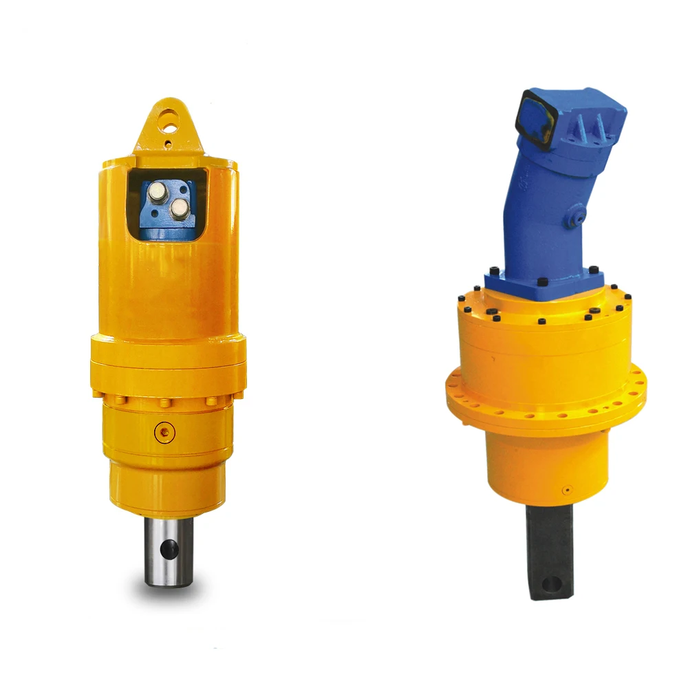 ADH 4.5T-8T Hydraulic Skid Steer Attachment Loader Auger Drive and Bit Post Hole Digger