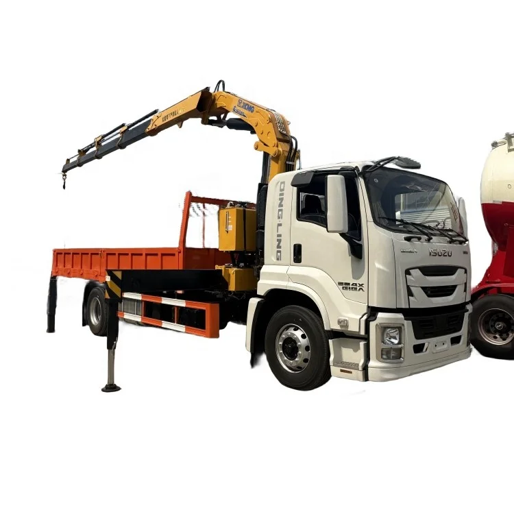 Грузовик ISUZU GIGA 8 тонн складной кран 4x2 10 кран-манипулятор для продажи
