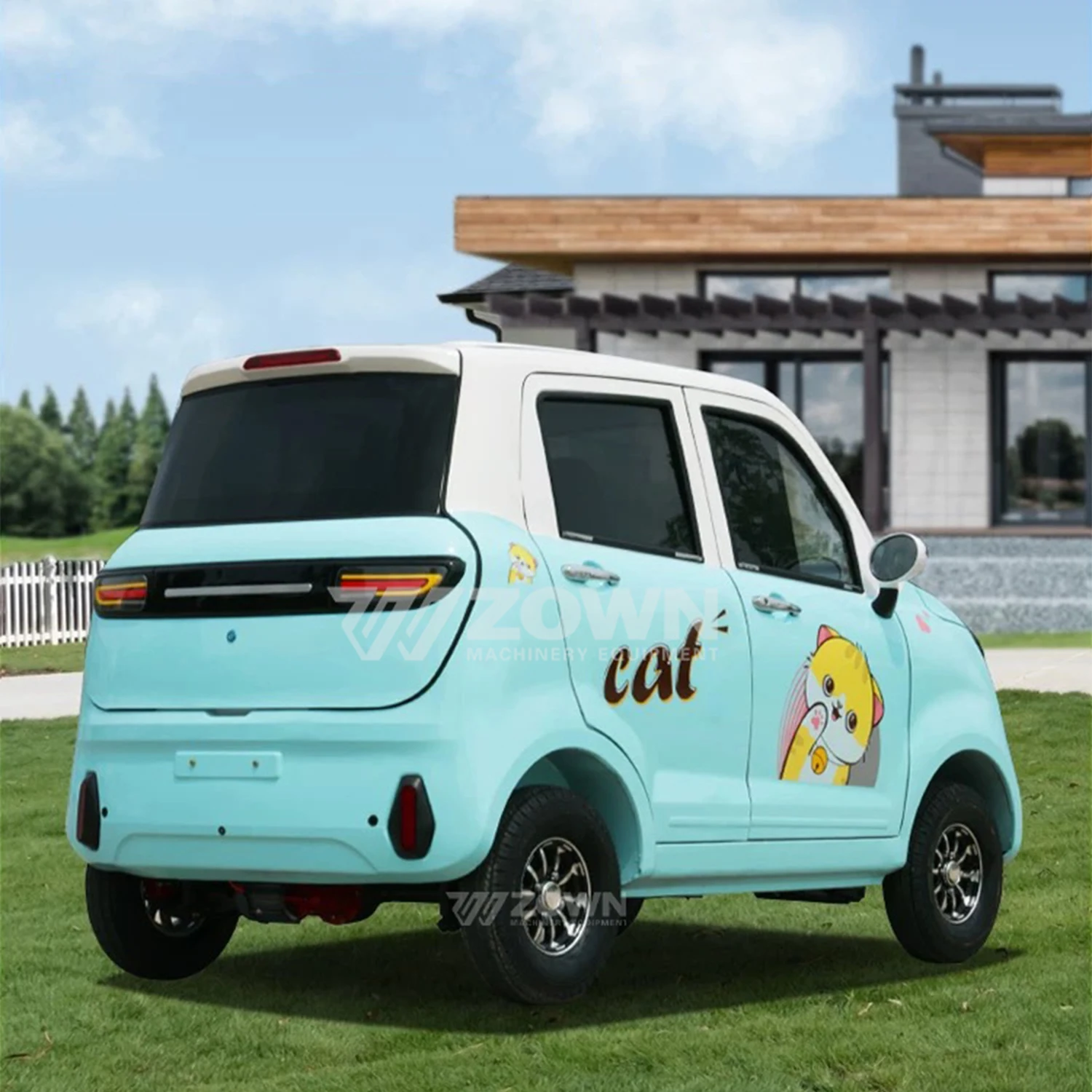 New Low-Cost New Energy Electric Four-Wheeler 2-Row 5-Seat Mini Electric Car Convenient And Safe City Car
