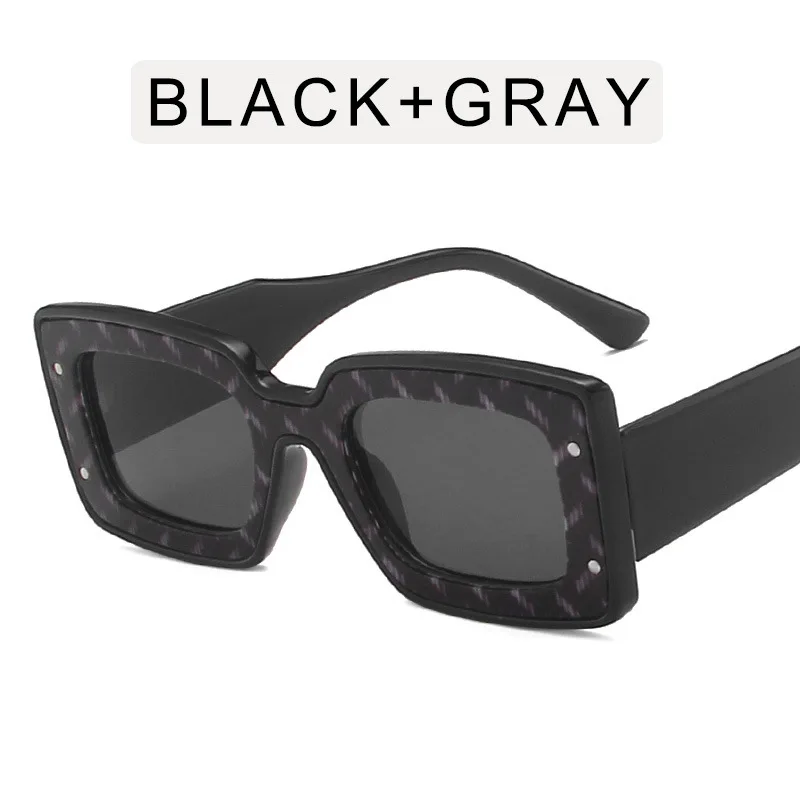 HW011 2022 Fashion Vintage Brand Designer Oversized Square Shades large frame Square Sun glasses Men Women Sunglasses