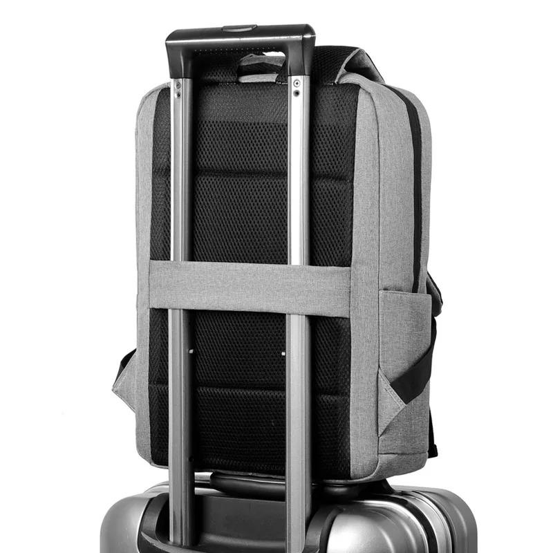 High quality  wholesale popular Mens Anti theft Smart Laptop Backpack bag with USB Charging port in Dubai