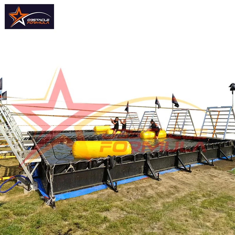 Outdoor American Ninja Warrior Training Obstacle Course Equipment For Adults