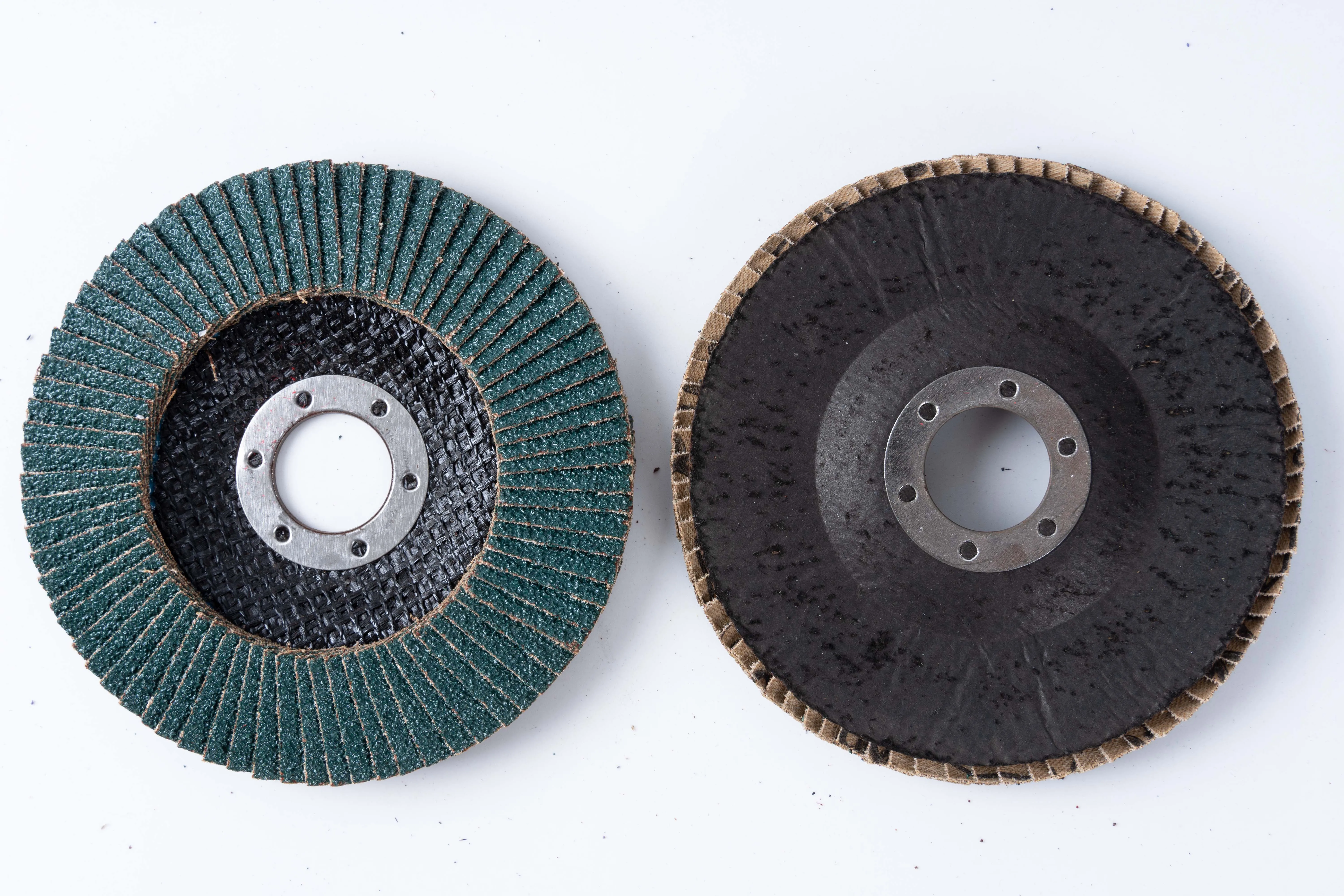 4.5 Inch Zirconia Aluminum Oxide abrasive tools mesh cover flexible flap disc grinding wheel