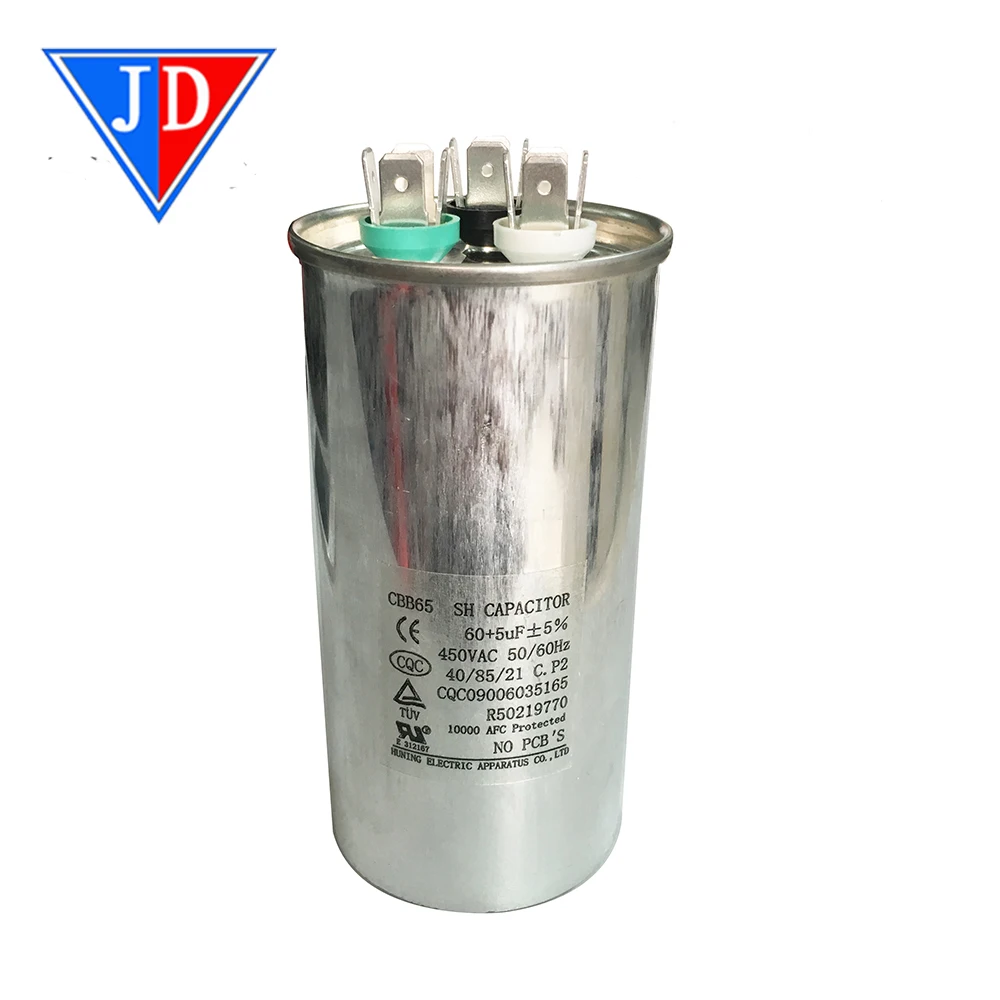 70uF 450V air conditioner compressor run capacitor