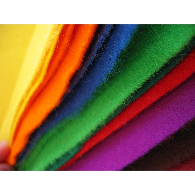 Felt 100% Merino  Wool Felt Fabric Soft Felt Craft
