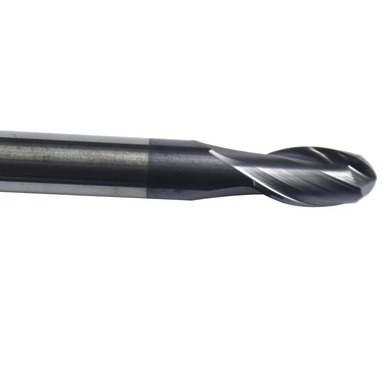 2F milling cutter tungsten carbide ball nose end mill carbide cutter