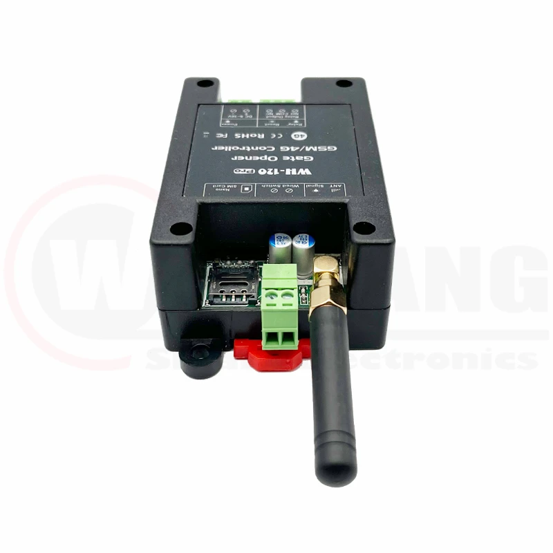 WH-120 Pro 4G GSM Gate Opener Relay Switch Wireless SMS Call Door Access Switch Remote Control Gate Door Opener 4G LTE