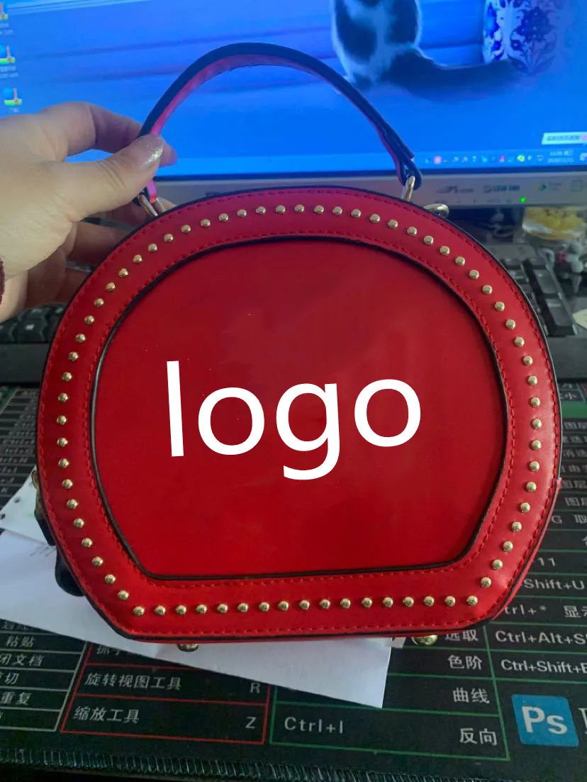 Новинка 2021, сумка на одно плечо NY в стиле ретро, маленькая круглая сумка с заклепками, сумка в иностранном стиле