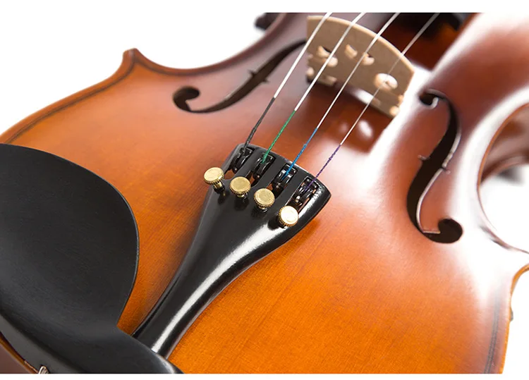 China Size 4/4 Solid Spruce Maple Back and Side Beginner Violin