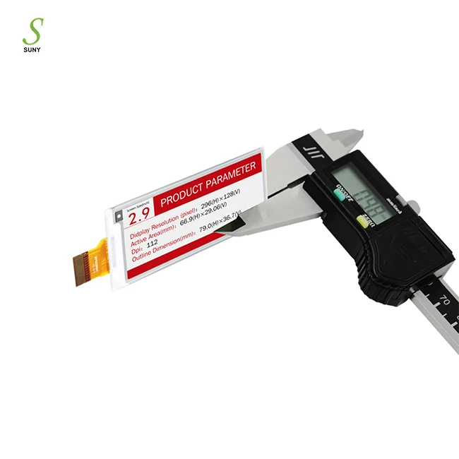2.9 Inch Small E Ink Display Screen Epd Color Custom Paper E Ink Display Screen