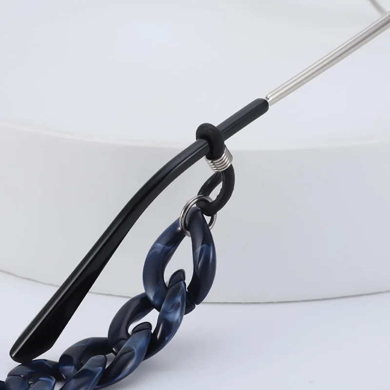 Resin Eyeglass Chain Holder Cord Sunglass Strap Glasses Fashion Eyewear Necklace Retainer