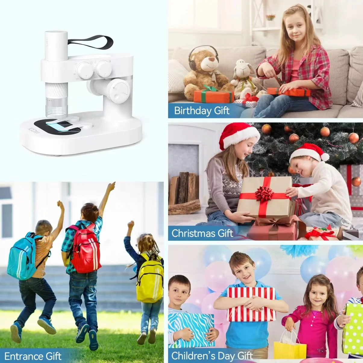 Beaverlab Wireless Science Toy Educational Biological Mikroskop student Microscope Kid Camera Digital