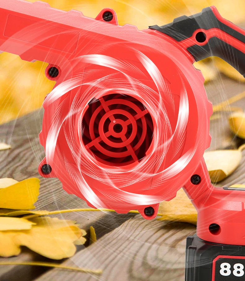 Cordless 20V Lithium Battery Powered Industrial & DIY Grade Terahertz Machine Blower Hot Air Vacuum Cleaner Dust Electric Blower