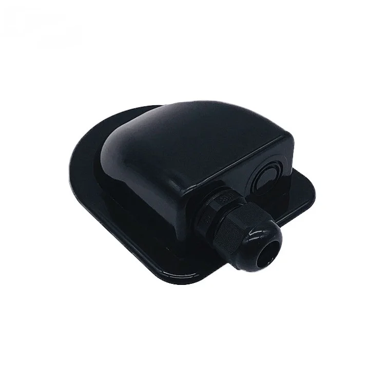 High Quality Single/Double  ABS Black  Waterproof Solar Cable Entry Gland Cable Entry Plate For RV