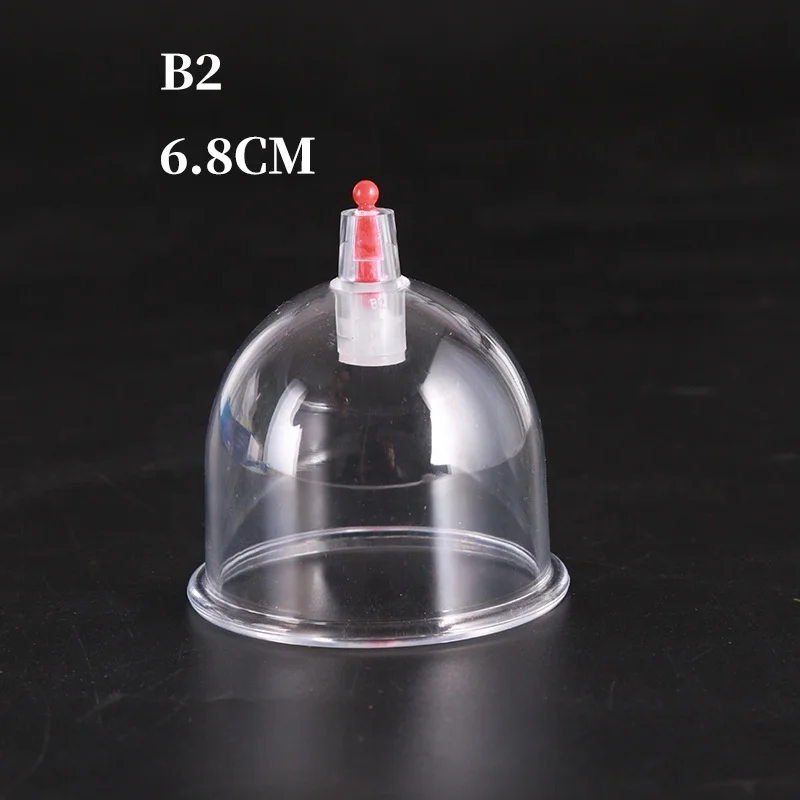 Factory direct sale vacuum plastic hijama cupping cups